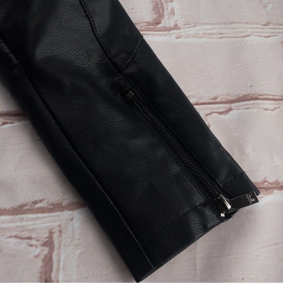 MOTO JACKET - B.S. Style Unisex Faux Leather - Picture 6 of 14